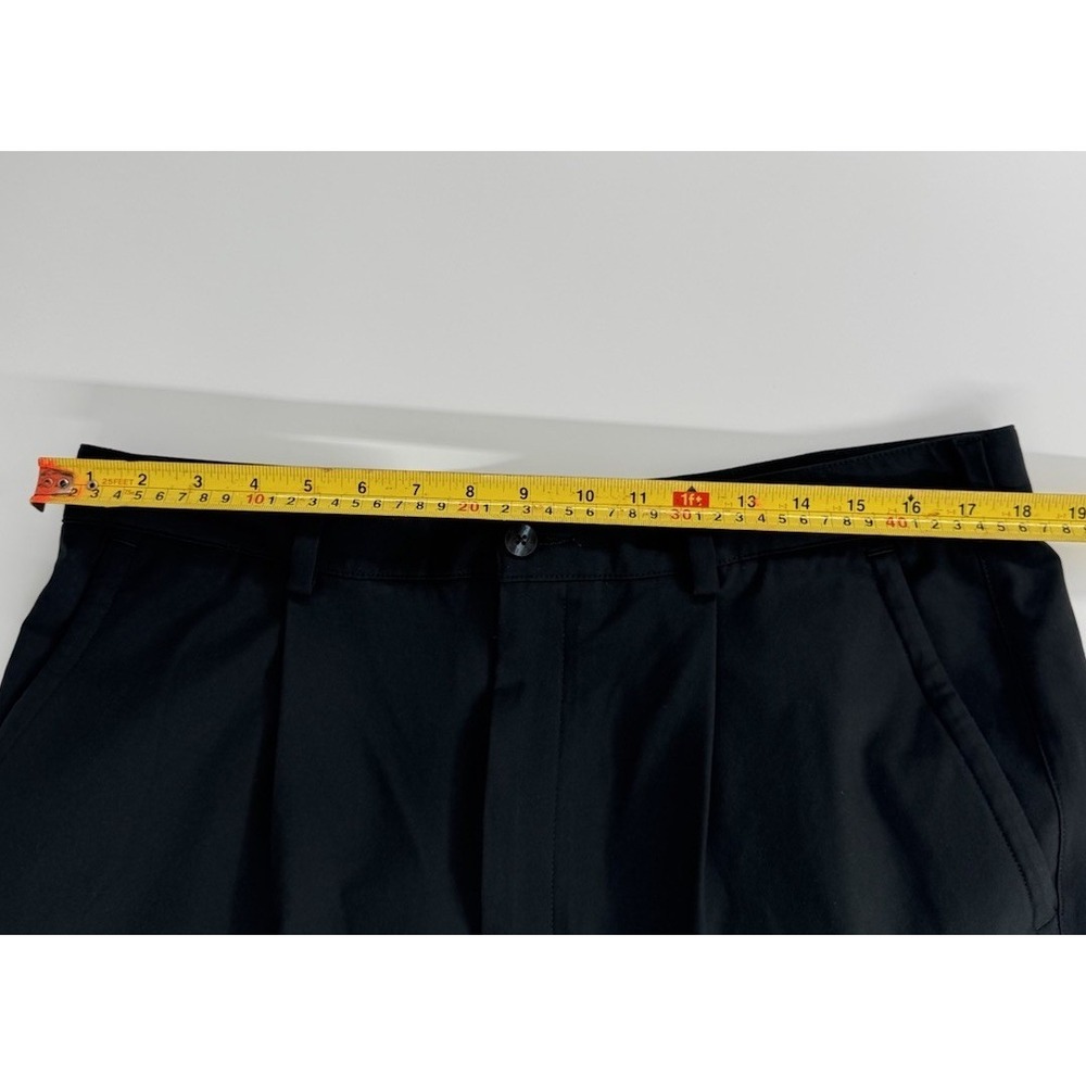 Nike Golf Pants Mens 36x32 Black Dri Fit Straight Activewear Performance Tech - Picture 8 of 12